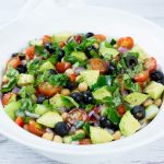 Mediterranean Chickpea salad