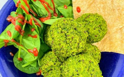 Spinach Avocado Quinoa Balls