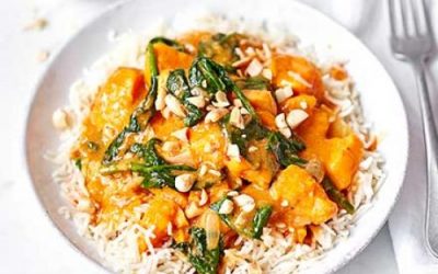 Satay Sweet Potato Curry